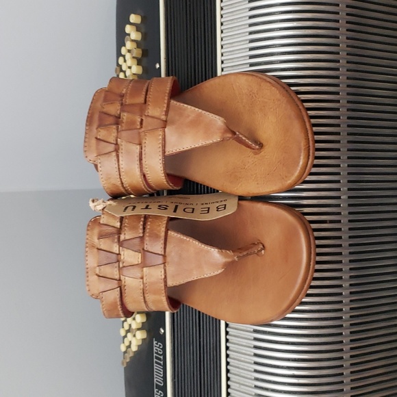 Bed Stu Shoes Nwt Bed Stu Yoli Tan Rustic Distressed